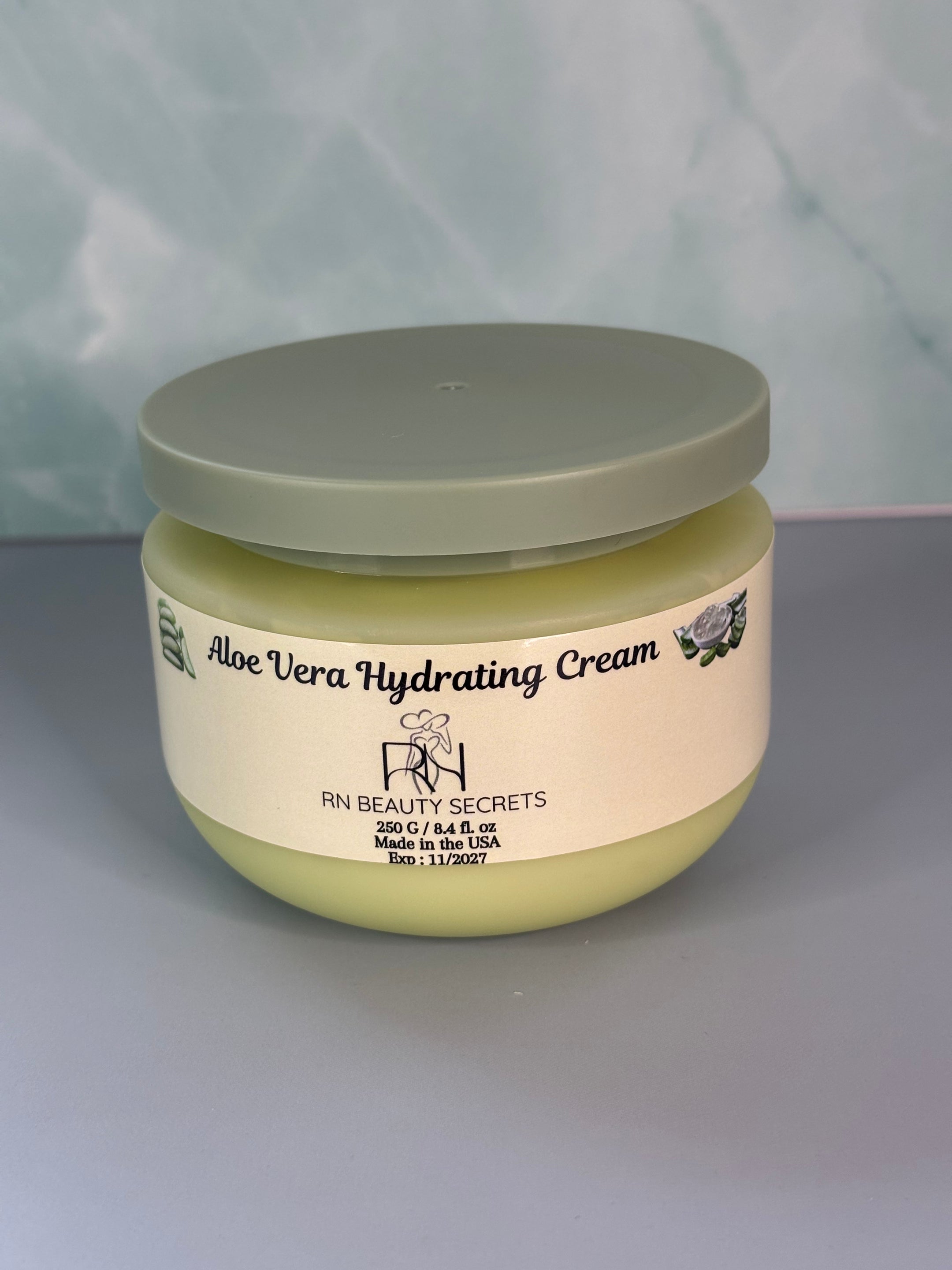 Aloe Vera Hydrating Cream-Deep Moisture -Natural Glow