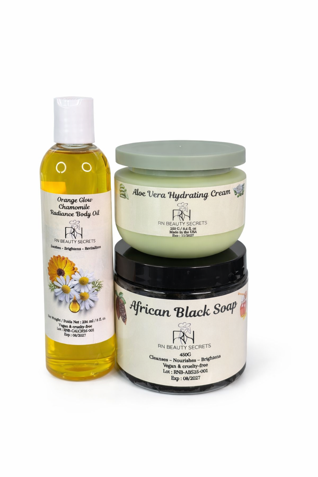 ROYALS , Soothing & Hydration Body Care Bundle