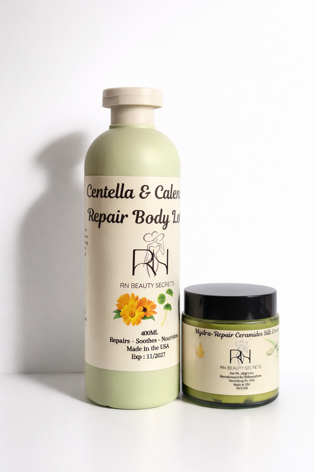 SASHA , Skin Barrier Repair & Glow Ritual – Centella & Ceramide Duo