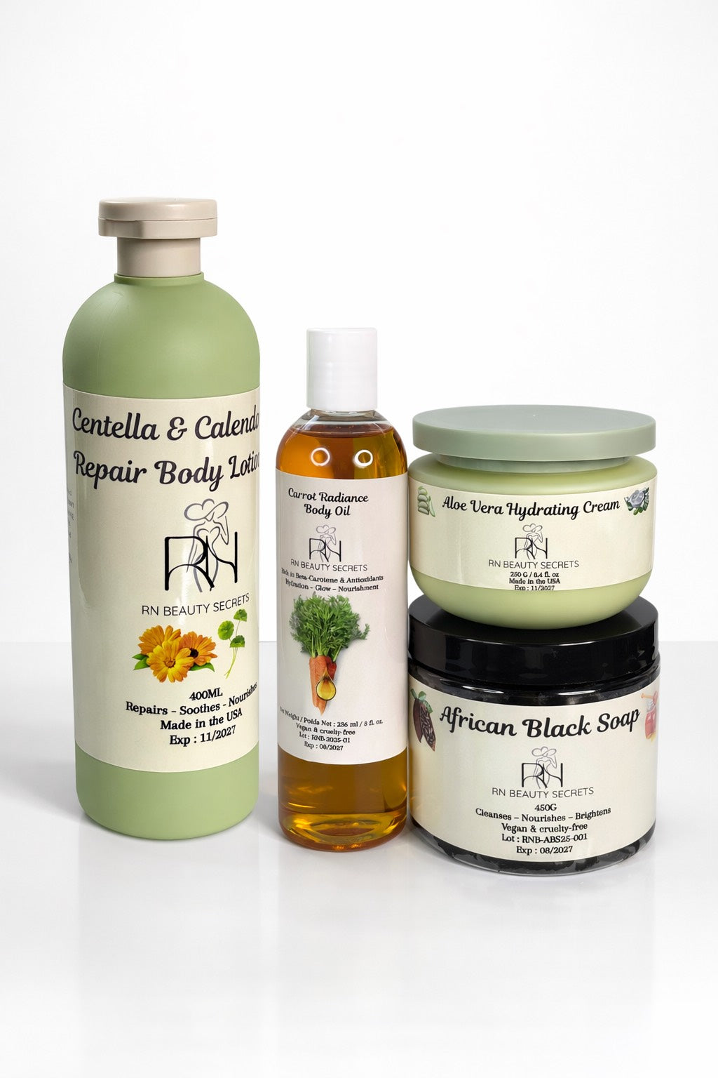 PRECIOUS, Nourishing & Repair Body Care Bundle .